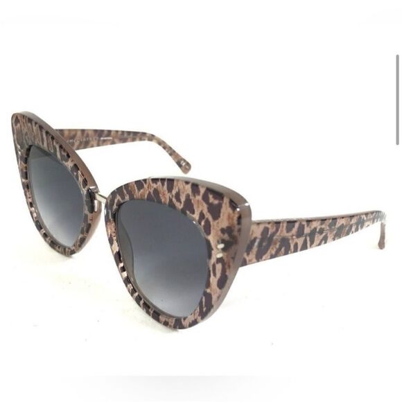 Stella McCartney Sunglasses SC0037S 006 Brown
Leopard Print Oversized Cat Eye main image 10